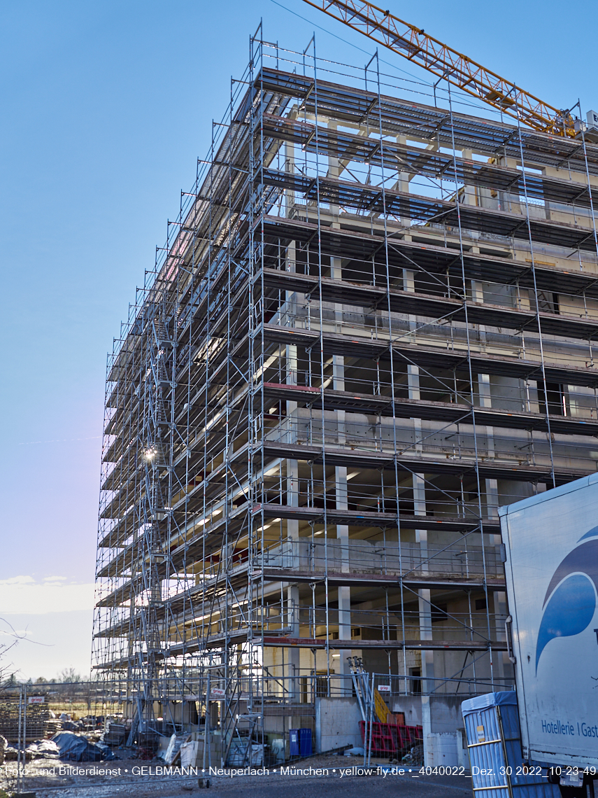 30.12.2022 - Baustelle R.EVO in Neuperlach-Süd